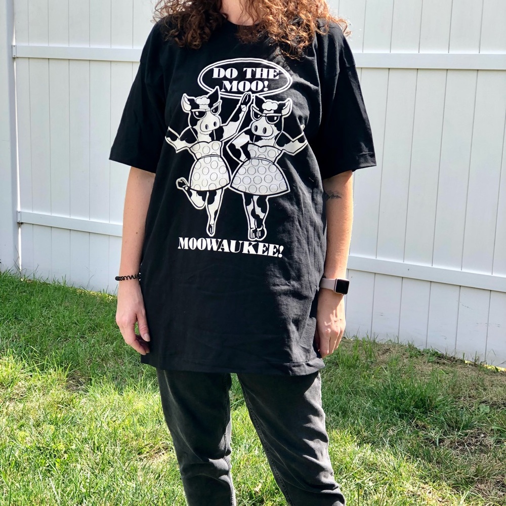Fruit Of The Loom Mens Vintage T-shirt Moowaukee